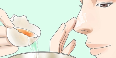ماسک صورت با سفیده تخم مرغ