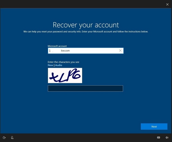 بازیابی پسورد ویندوز 10