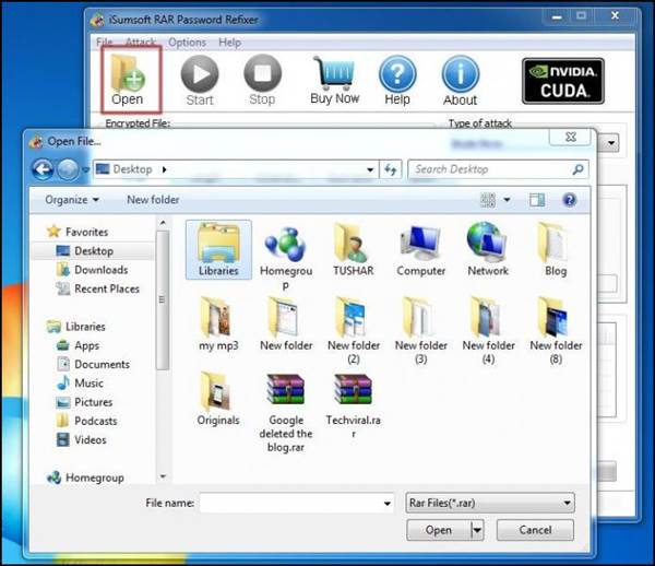 شکستن پسورد فایل zip