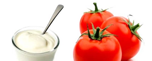 ماسک صورت گوجه فرنگی
