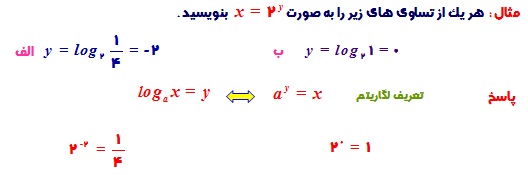 آموزش لگاریتم به زبان ساده